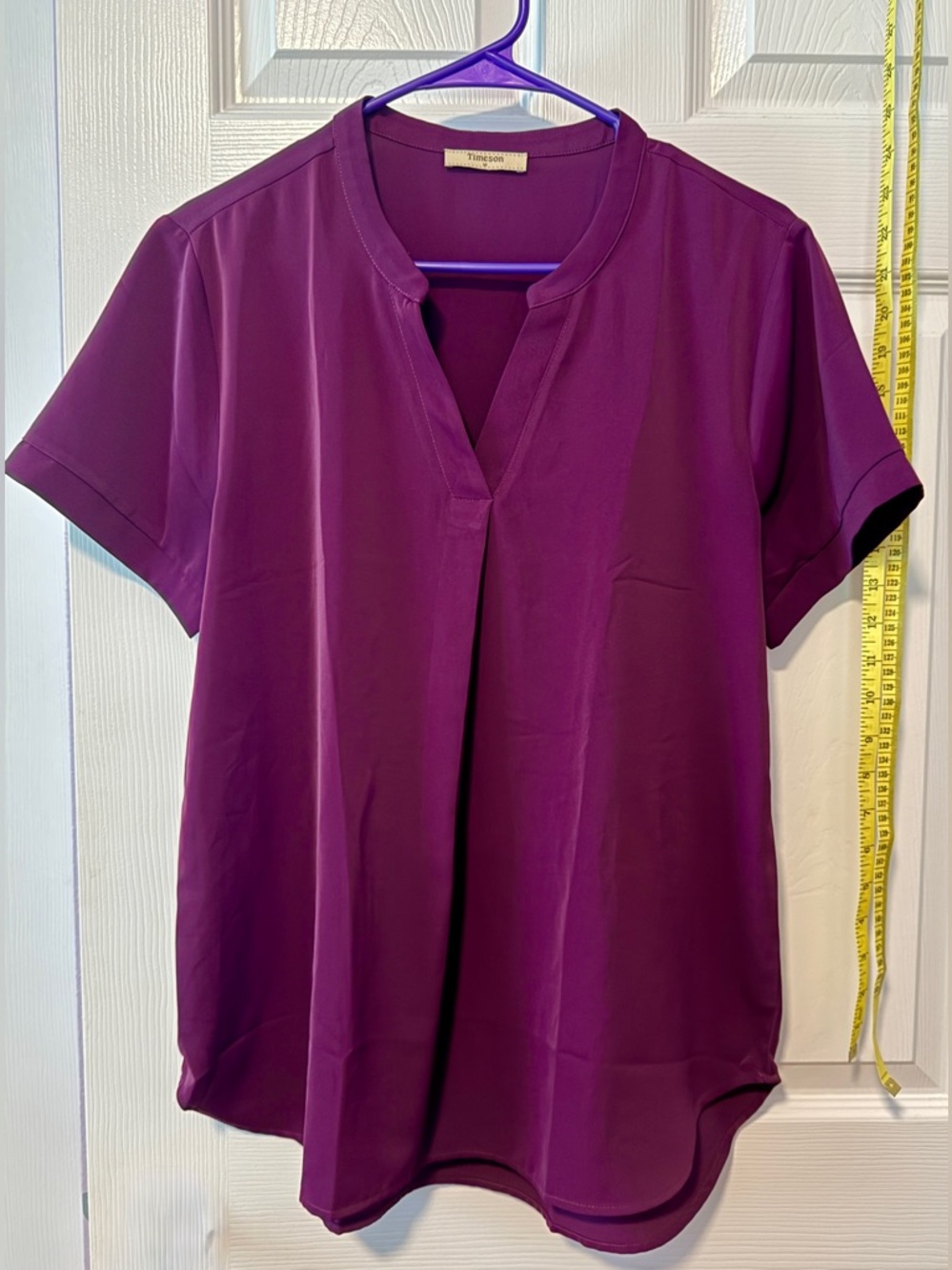 Chic Purple Blouse for Women
